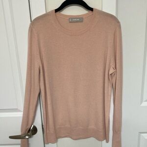 Cashmere classic crew neck sweater